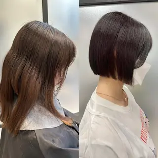 ショート SALOWIN心斎橋Suite店所属・洗っても取れない 髪質改善|OJIROのヘアスタイル