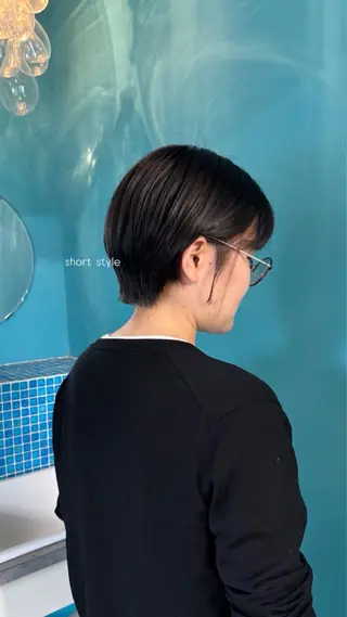 ショート KIZUKI所属・大泊 来寧のヘアスタイル