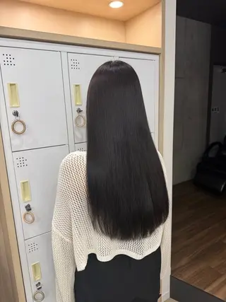 ロング カラー ブリーチ・カットモデ ル🎀serenaのヘアスタイル