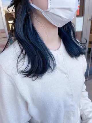 ミディアム カラー 韓国ボブ👩🇰🇷 小野絢未のヘアスタイル