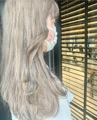 ロング カラー ラベンダー/レイヤー スタイル🤎mamiのヘアスタイル