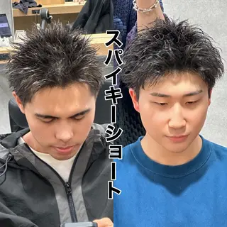 ショート パーマ 【メンズ特化】 笹目純のヘアスタイル