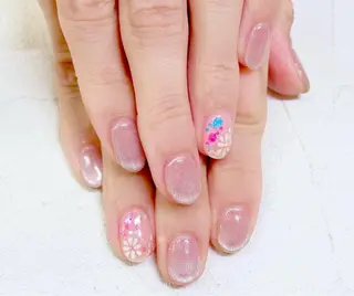 ショート ネイル ビアンカ金町店 中島　せり菜のネイルデザイン