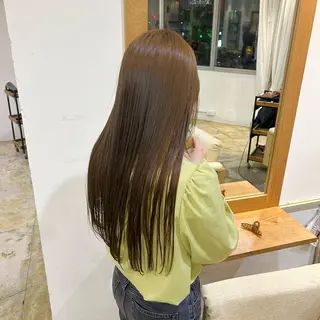 ロング カラー °ʚ なじゅ ɞ° Defi梅田のヘアスタイル