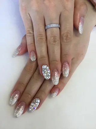 ネイル 💎🐰 saki. m 🐰💎のネイルデザイン