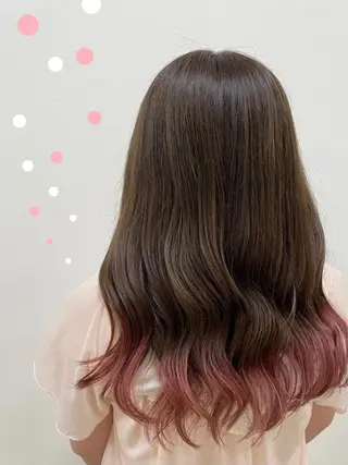 ロング アイブロウ Hana ♡ marshu梅田のヘアスタイル