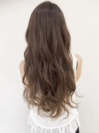セミロング ロング カラー lafith hair dope所属・[外国人風カラー] 店長 田中健太のヘアスタイル