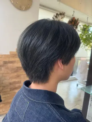 ショート カラー メンズ NEO PHILIA 沼袋所属・持永 日耀のヘアスタイル