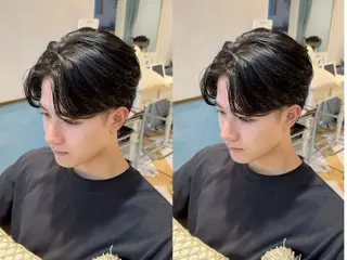 パーマ メンズ Lond  strada所属・ハクヤ心斎橋 パーマ/縮毛矯正のヘアスタイル