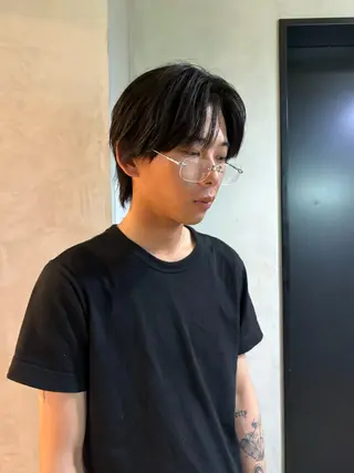 メンズ 藤山大地/髪質改善 /透明感/ブリーチのヘアスタイル