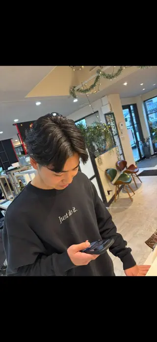 パーマ メンズ Hairproduce’Olu’Olu所属・布川 恭大のヘアスタイル