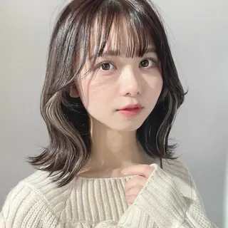 ミディアム ✨Taisei｜ 再現性カット✨️のヘアスタイル