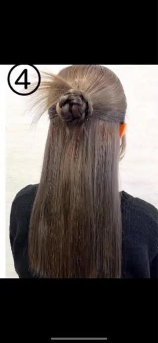 ミディアム ヘアセット無料モデル 募集／栄／久屋／谷崎のヘアスタイル