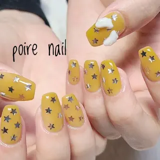 ネイル ポワールネイル ともみのネイルデザイン