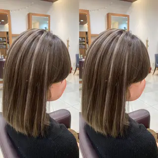 ミディアム カラー 【カラー指名No 1✨】HIBIKIのヘアスタイル
