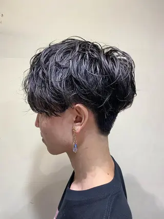 パーマ メンズ メンズブリーチカラー /パーマ ごーた立川のヘアスタイル