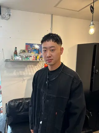 メンズ 川端 隼平のヘアスタイル