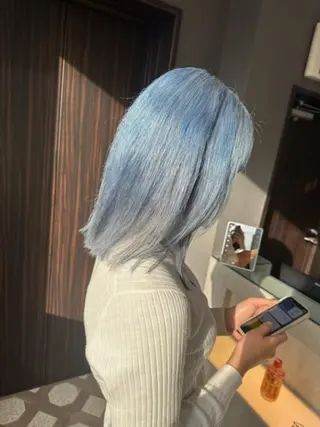 セミロング カラー JILL by GiseL/天神のヘアスタイル