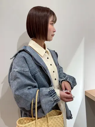 ショート カラー 🌬️attrait 髪質改善/個室サロンのヘアスタイル
