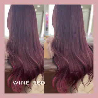 ロング カラー ヘアアレンジ 🦋 SHION 🦋のヘアスタイル