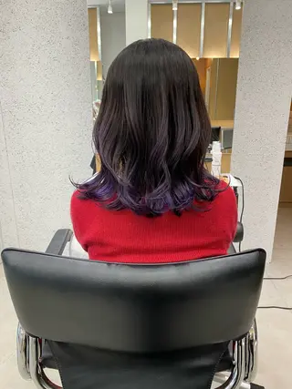 セミロング カラー ショート/茅ヶ崎 タカハシ タクロウのヘアスタイル