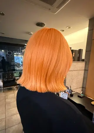 カラー なかじま ささらのヘアスタイル