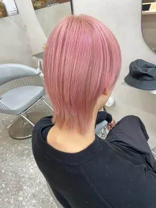 ショート カラー 新宿/韓国ヘア 中明度カラー/かやのヘアスタイル