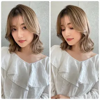 ミディアム Lond Loire門前仲町店所属・モデル様募集中✨/ HIROTOのヘアスタイル