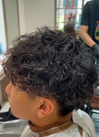 パーマ メンズ 齊藤輝/ メンズパーマ/大宮のヘアスタイル