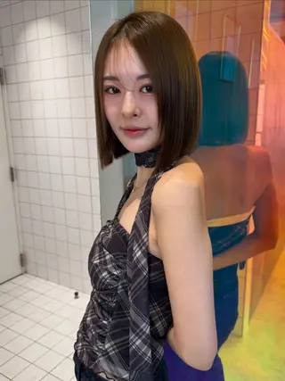 ミディアム Lond luce心斎橋【ロンドルーチェ】所属・❣️心斎橋髪質改善 鈴木佑弥❣️のヘアスタイル