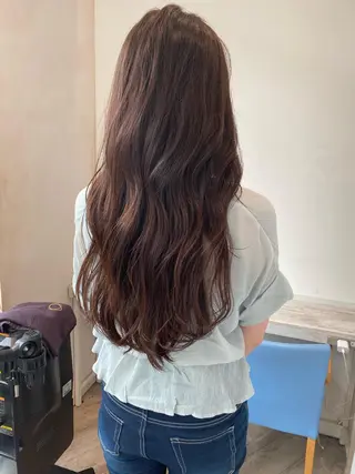 ロング On所属・顔まわりカット🌟 くびれヘア/寺門遥輝のヘアスタイル