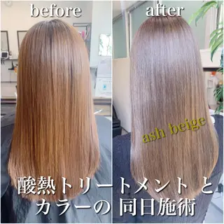 ロング 酸熱トリートメント/ 髪質改善🌟玉井香奈のヘアスタイル