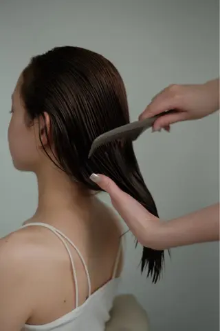 セミロング カラー 大阪/梅田すぐ /パーマ落とし専門店のヘアスタイル