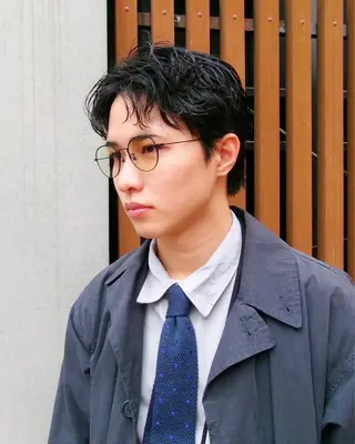 パーマ メンズ 似合わせカット /パーマ岡本淳平のヘアスタイル