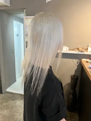 ロング カラー daiki 原宿のヘアスタイル