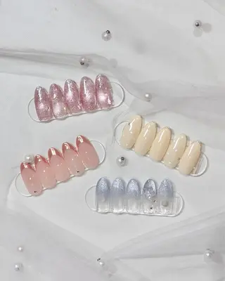 ネイル 𝐴𝑘𝑎𝑟𝑖 🤎のネイルデザイン