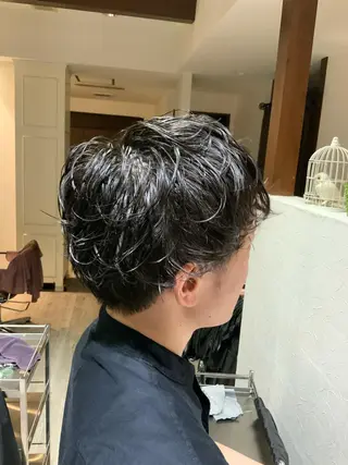 ショート パーマ 🌿ストレート🌿 髪質改善☘️シュウヤのヘアスタイル