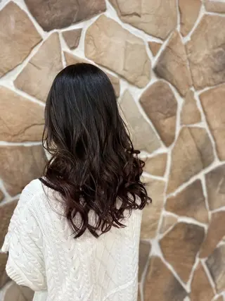 ミディアム カラー エリアNo.1カラー ⭐️hikaru⭐️のヘアスタイル