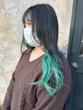 ロング 🩵小野 えりか🩷のヘアスタイル