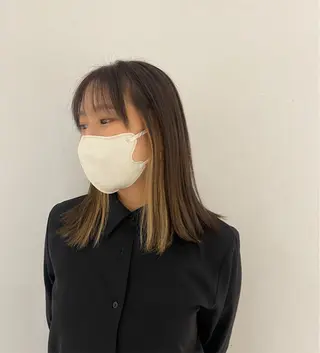 カラー 八木 聖華のヘアスタイル