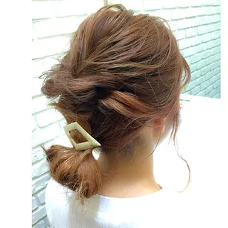 ヘアアレンジ GLROW haruhiのヘアスタイル