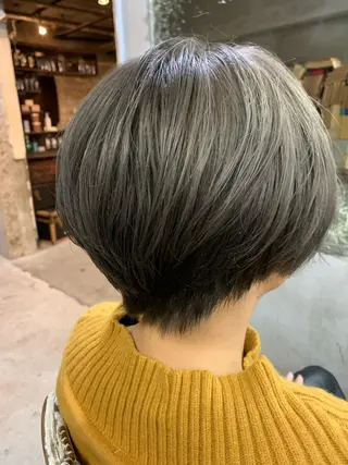 ショート カラー 似合わせカラー🫶 小川千波のヘアスタイル