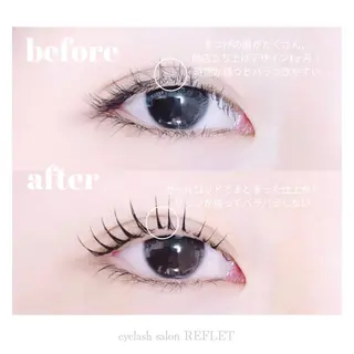 マツエク・マツパ REFLET ルフレのマツエク・マツパデザイン