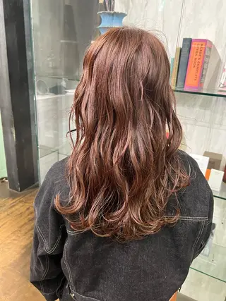 ロング パーマ ROBBY所属・松井美樹/似合わせ ガーリー・韓国のヘアスタイル