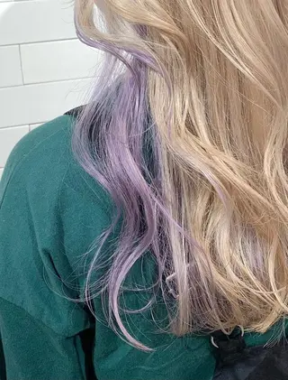 ロング カラー 🦋レイヤーカット ミドリカワ🦋のヘアスタイル