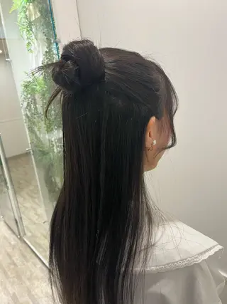 ヘアアレンジ 韓国レイヤー/カラー 🐈‍⬛💗miyuのヘアスタイル