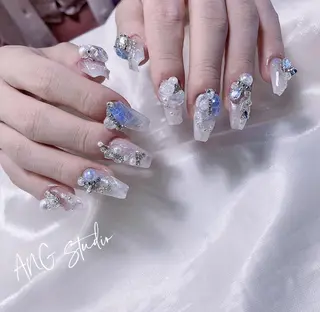 ネイル ANG アクリル スカルプ専門🌸のネイルデザイン