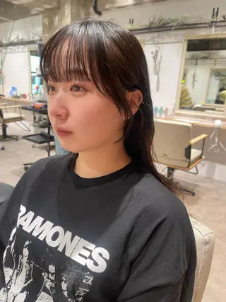 ロング ano @anomukuiのヘアスタイル