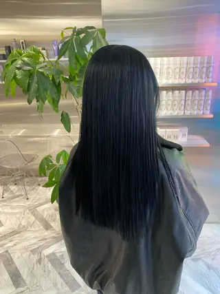 ロング カラー カンナ【Y2Kネイル /コーンロウ】のネイルデザイン