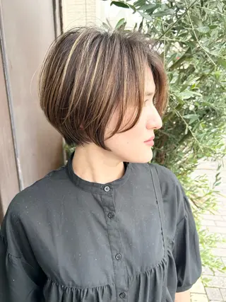 ショート FELIZA所属・似合わせの達人🔥 石川就平のヘアスタイル